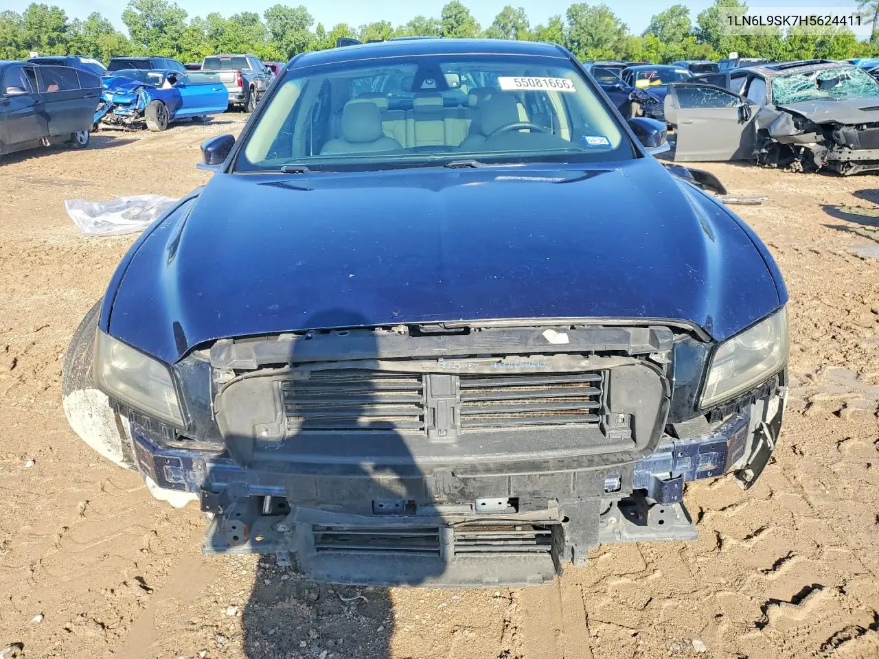 2017 Lincoln Continental Select VIN: 1LN6L9SK7H5624411 Lot: 55081666