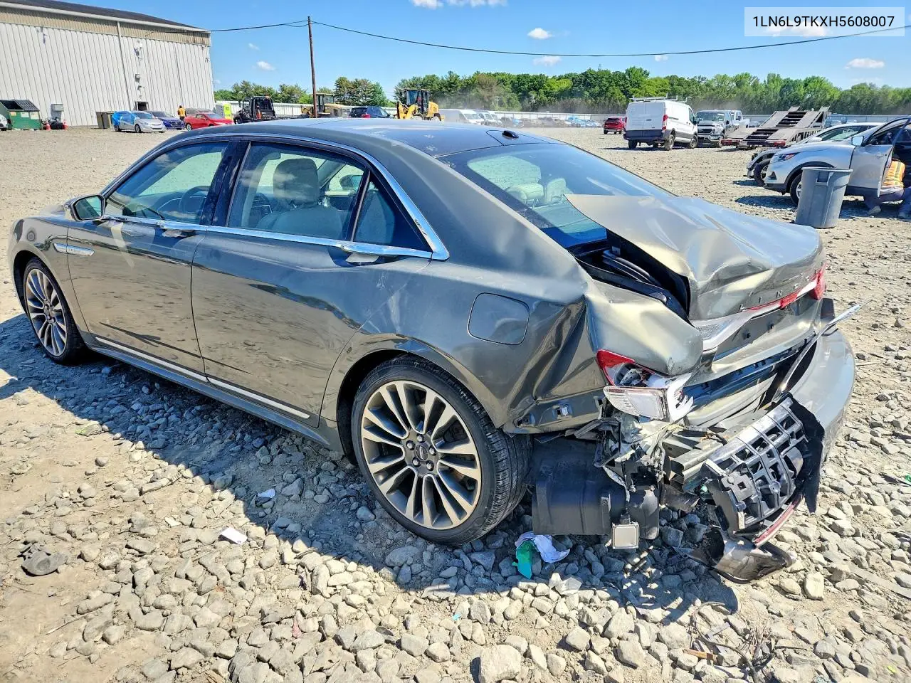 2017 Lincoln Continental Select VIN: 1LN6L9TKXH5608007 Lot: 55306526