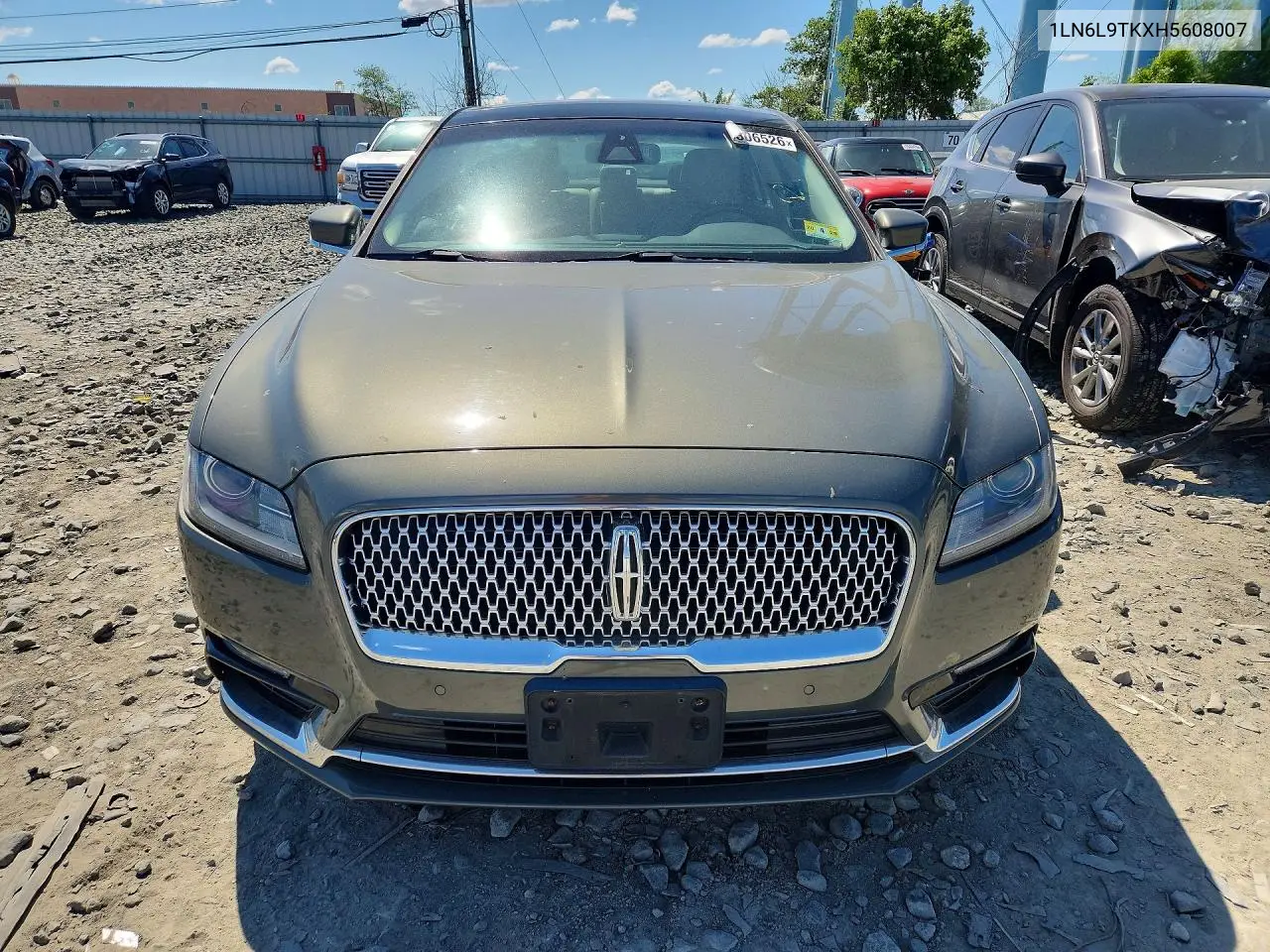 2017 Lincoln Continental Select VIN: 1LN6L9TKXH5608007 Lot: 55306526