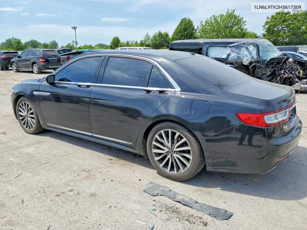 2017 Lincoln Continental Select VIN: 1LN6L9TK2H5617509 Lot: 55518466