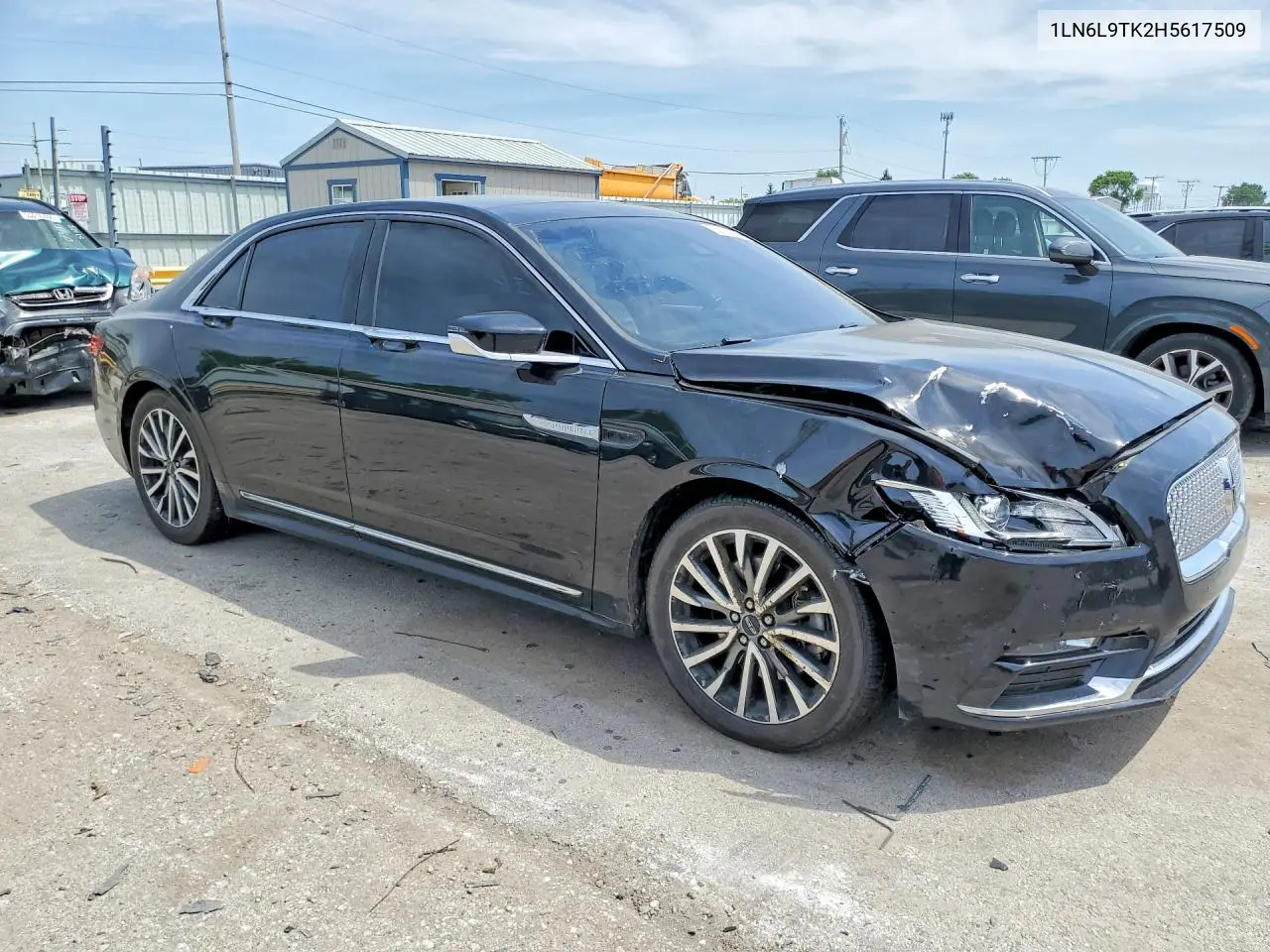 2017 Lincoln Continental Select VIN: 1LN6L9TK2H5617509 Lot: 55518466
