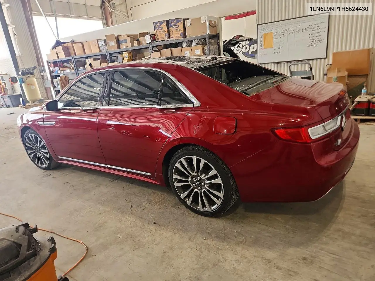 2017 Lincoln Continental Reserve VIN: 1LN6L9NP1H5624430 Lot: 55714506