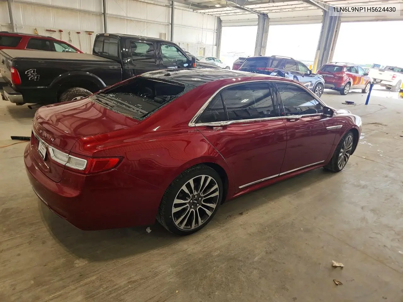 2017 Lincoln Continental Reserve VIN: 1LN6L9NP1H5624430 Lot: 55714506