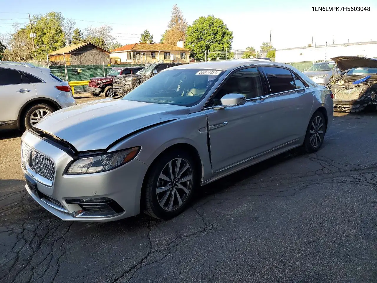 2017 Lincoln Continentl VIN: 1LN6L9PK7H5603048 Lot: 56044436
