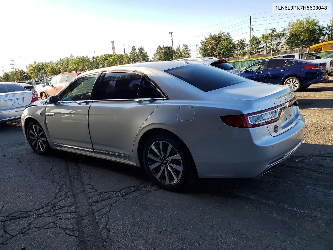 2017 Lincoln Continentl VIN: 1LN6L9PK7H5603048 Lot: 56044436
