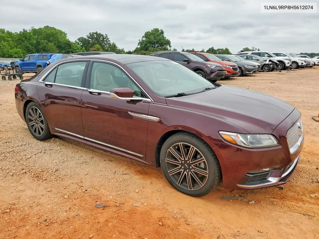 2017 Lincoln Continental Reserve VIN: 1LN6L9RP8H5612074 Lot: 56637776