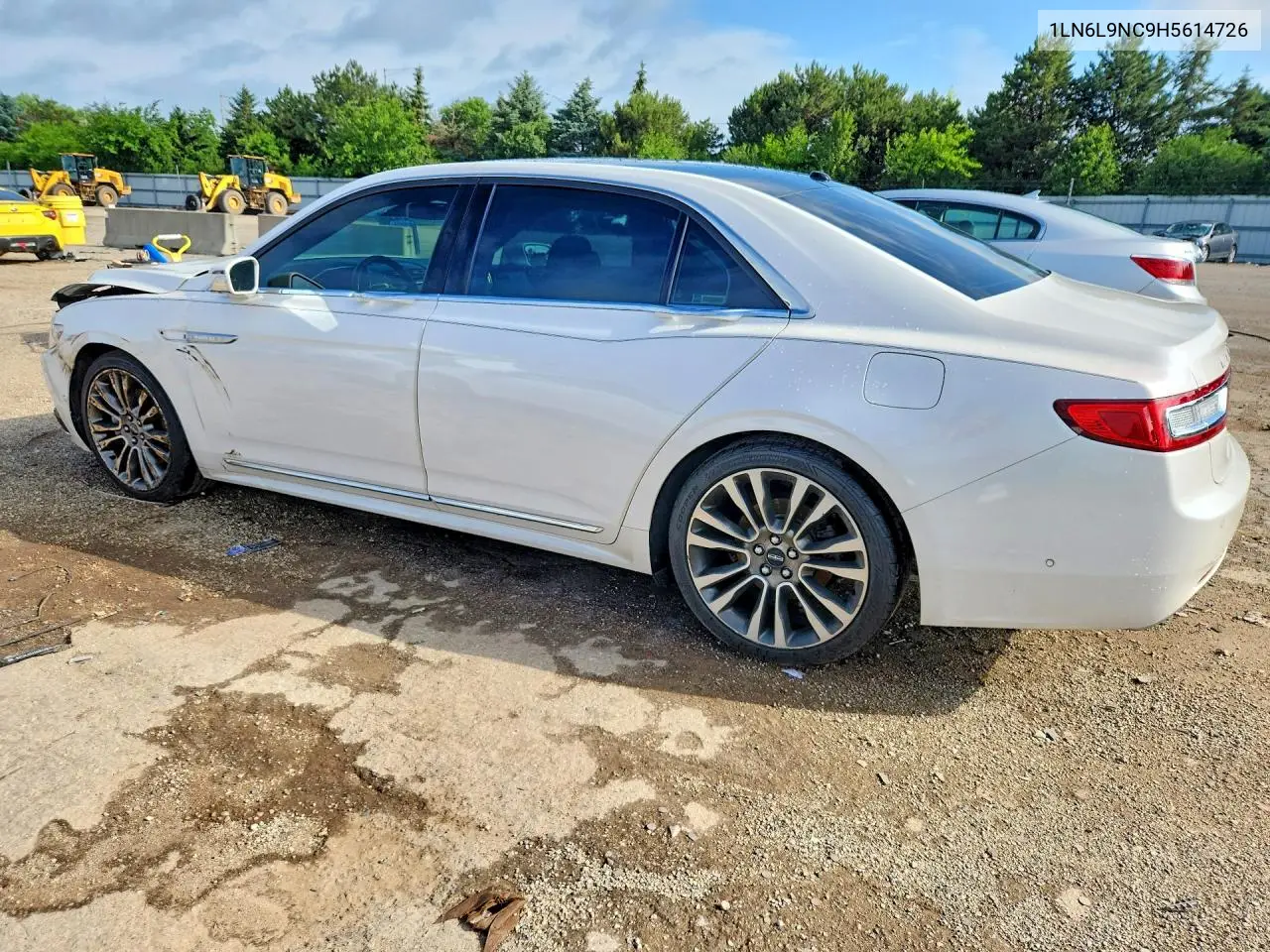 2017 Lincoln Continental Reserve VIN: 1LN6L9NC9H5614726 Lot: 56790556