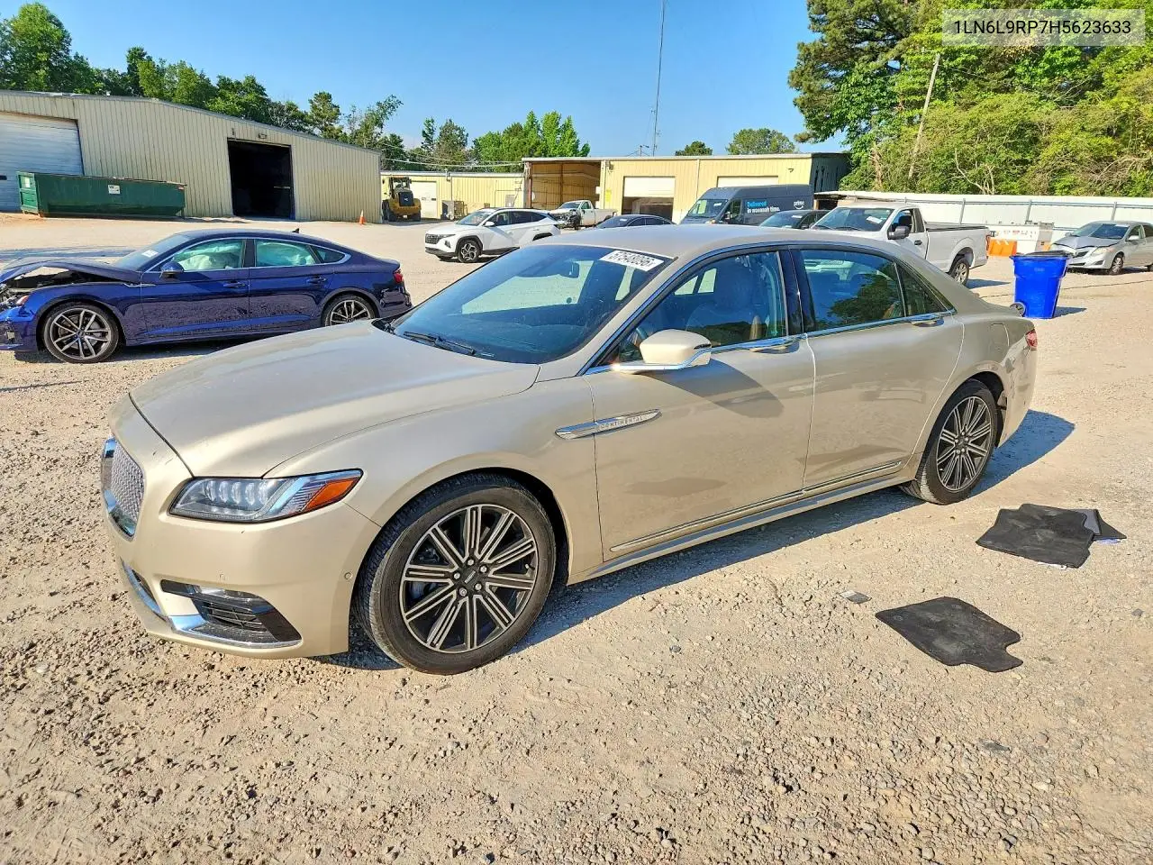 2017 Lincoln Continental Reserve VIN: 1LN6L9RP7H5623633 Lot: 57548096