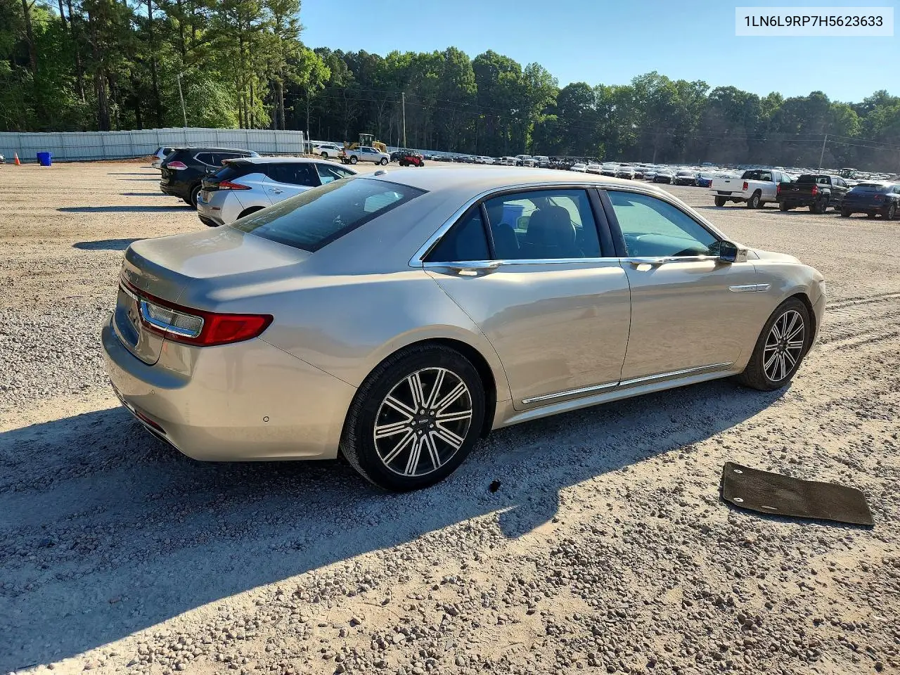 2017 Lincoln Continental Reserve VIN: 1LN6L9RP7H5623633 Lot: 57548096