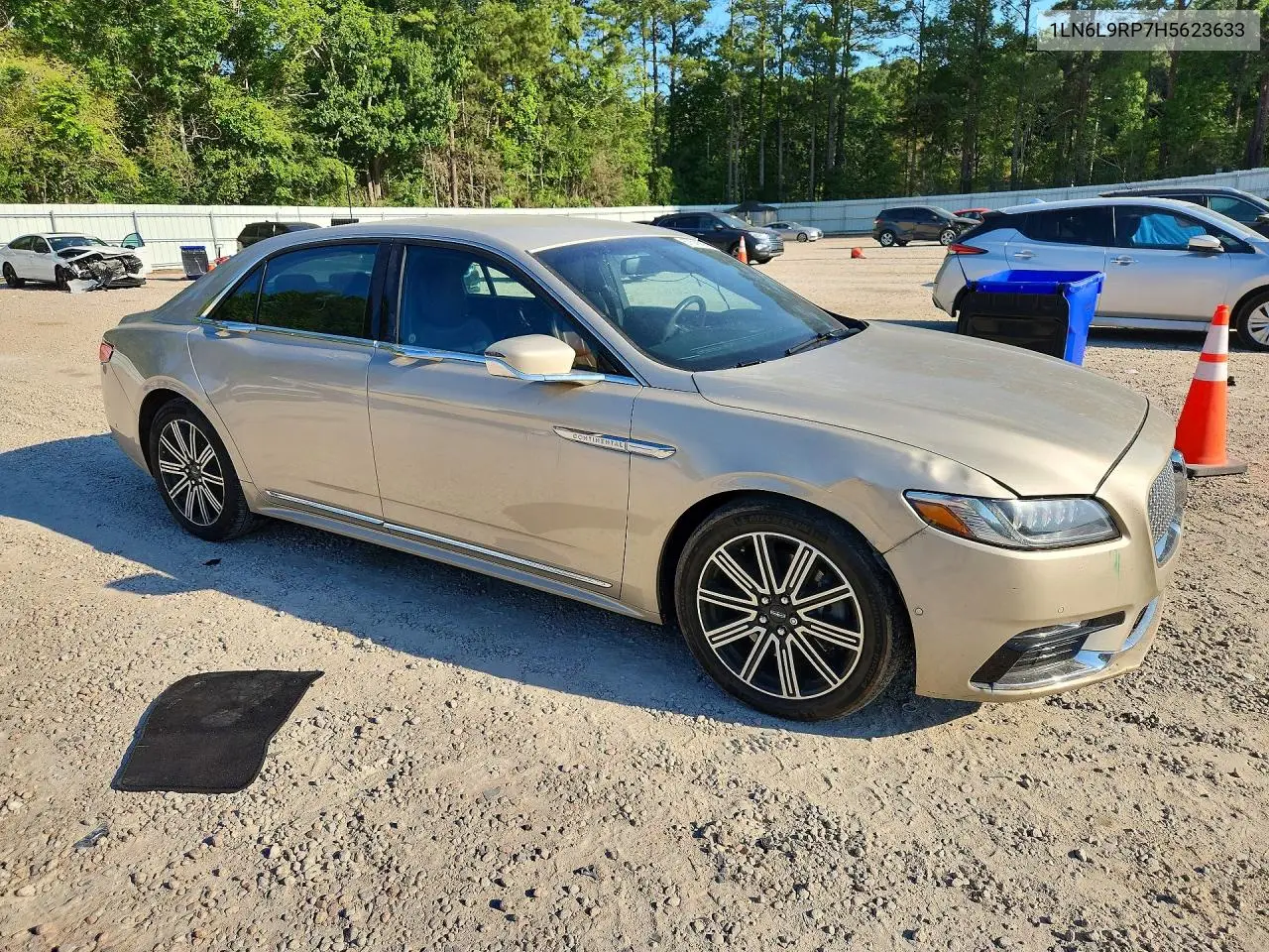 2017 Lincoln Continental Reserve VIN: 1LN6L9RP7H5623633 Lot: 57548096
