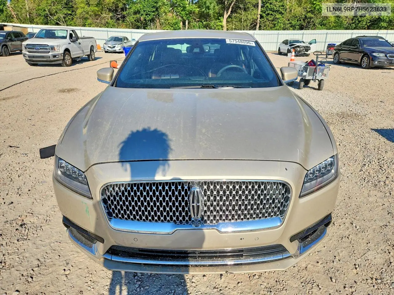 2017 Lincoln Continental Reserve VIN: 1LN6L9RP7H5623633 Lot: 57548096