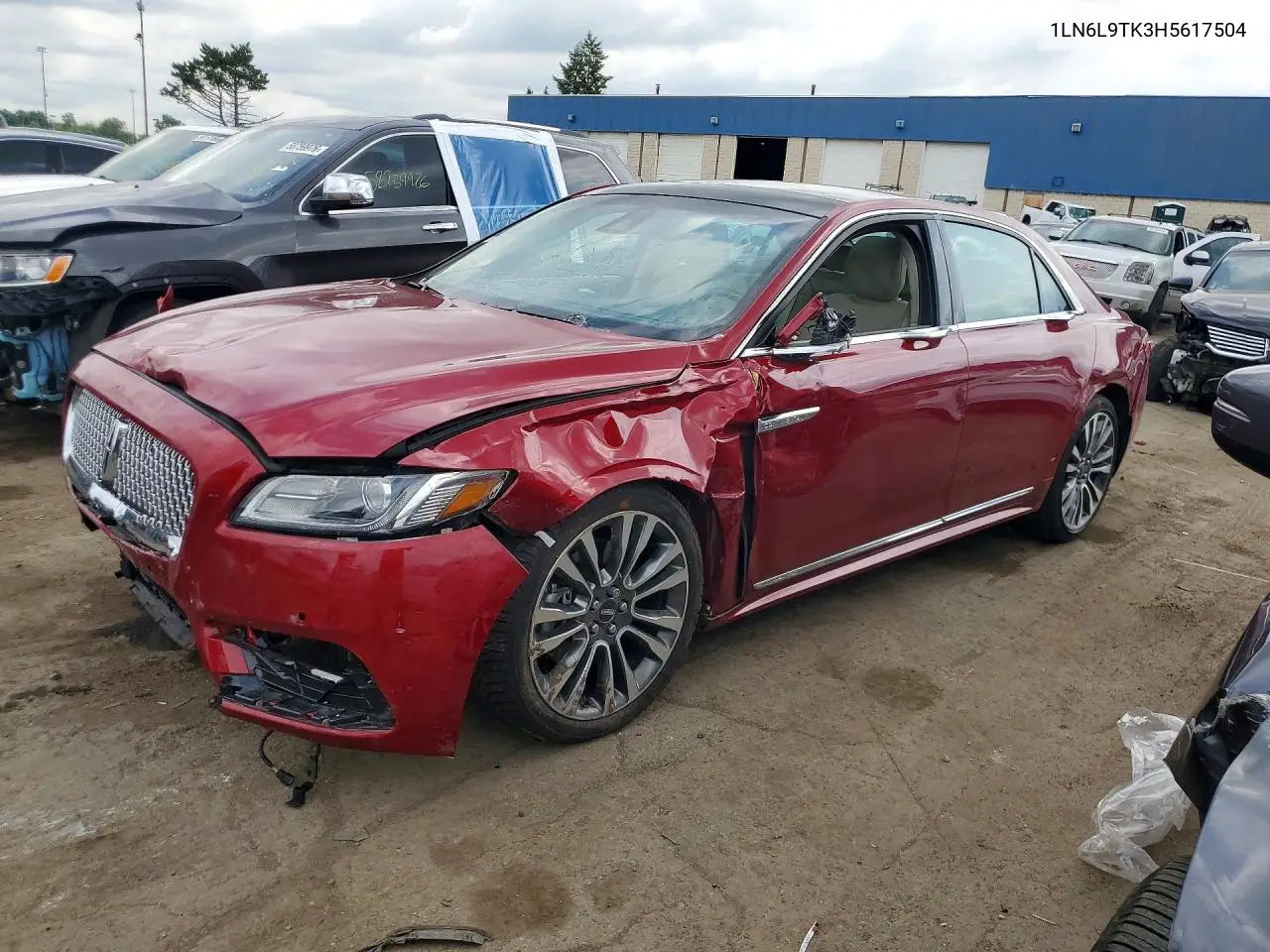 2017 Lincoln Continental Select VIN: 1LN6L9TK3H5617504 Lot: 58619966