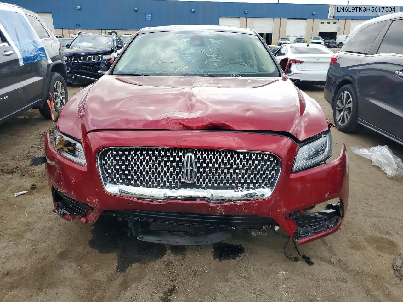 2017 Lincoln Continental Select VIN: 1LN6L9TK3H5617504 Lot: 58619966