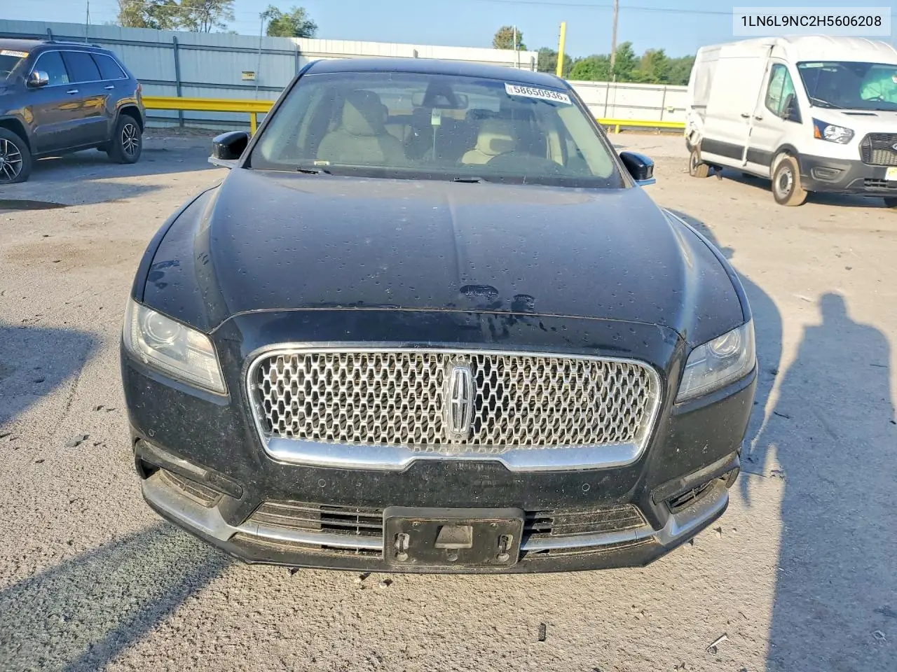 2017 Lincoln Continental Reserve VIN: 1LN6L9NC2H5606208 Lot: 58650936