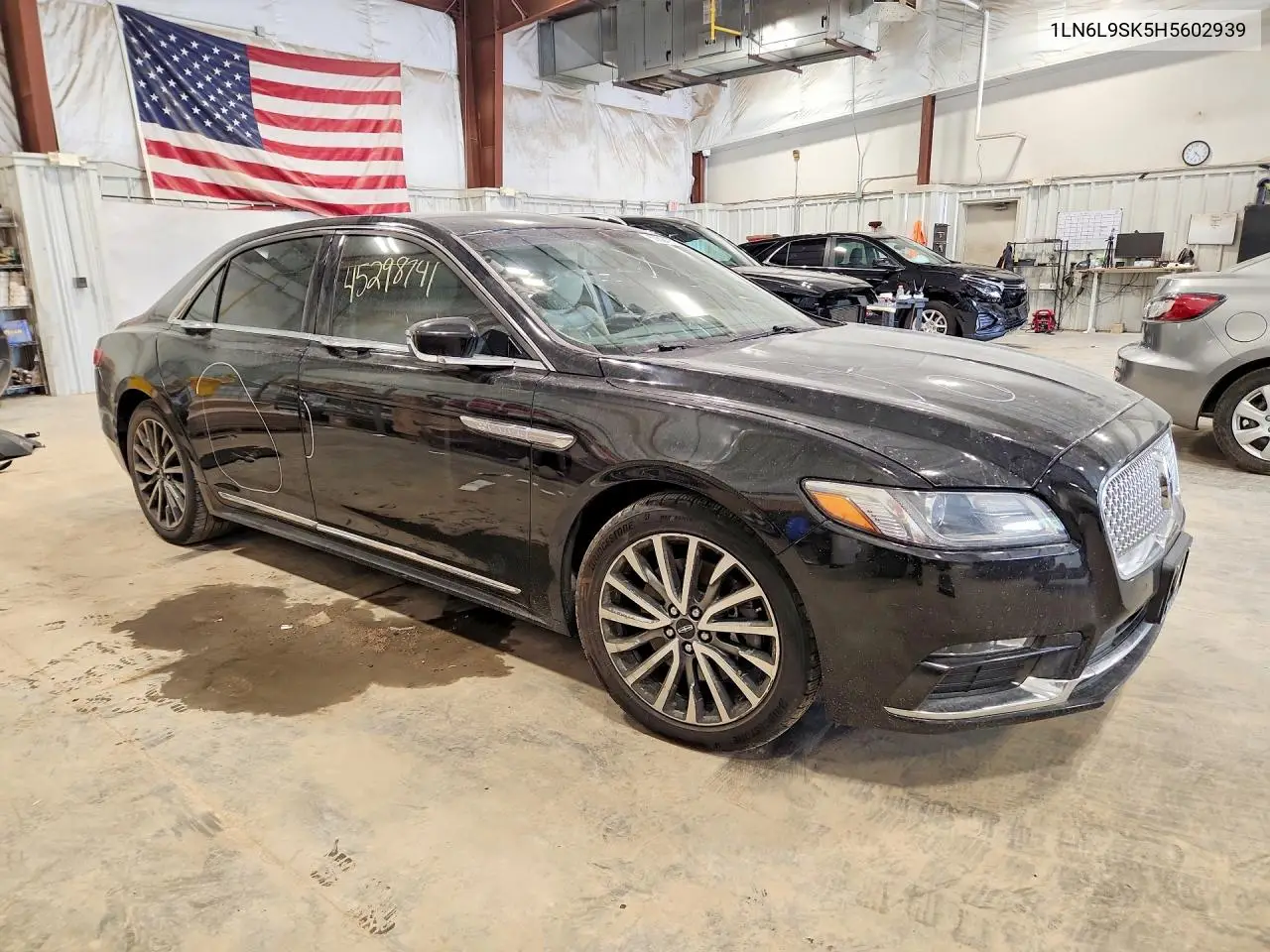 2017 Lincoln Continental Select VIN: 1LN6L9SK5H5602939 Lot: 59294276