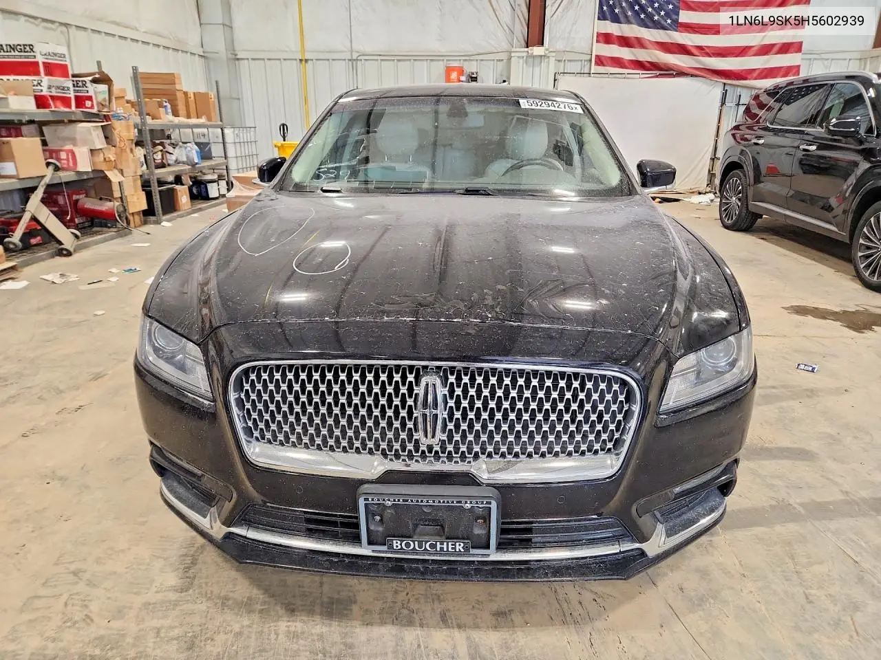 2017 Lincoln Continental Select VIN: 1LN6L9SK5H5602939 Lot: 59294276