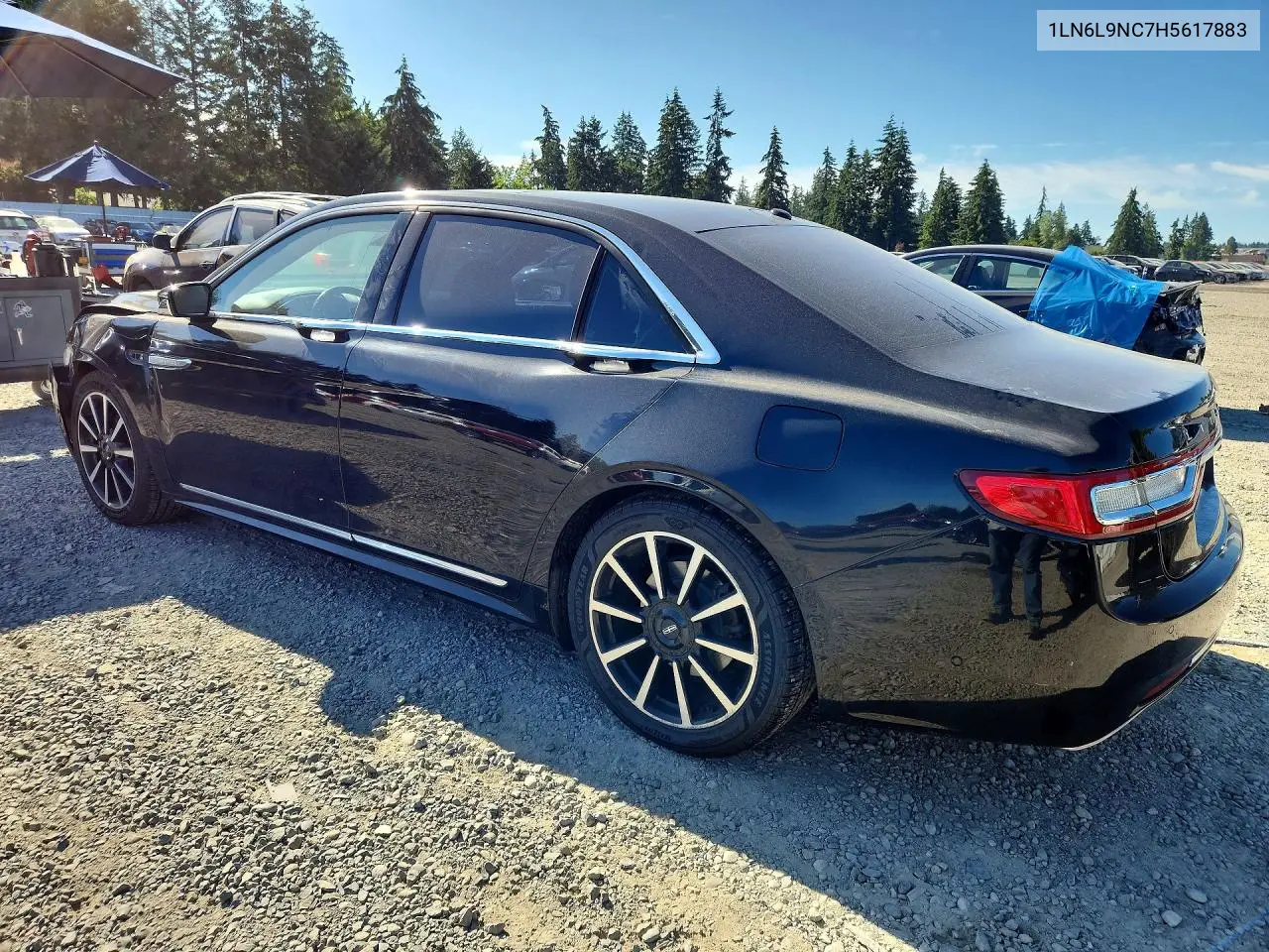 2017 Lincoln Continental Reserve VIN: 1LN6L9NC7H5617883 Lot: 59976136
