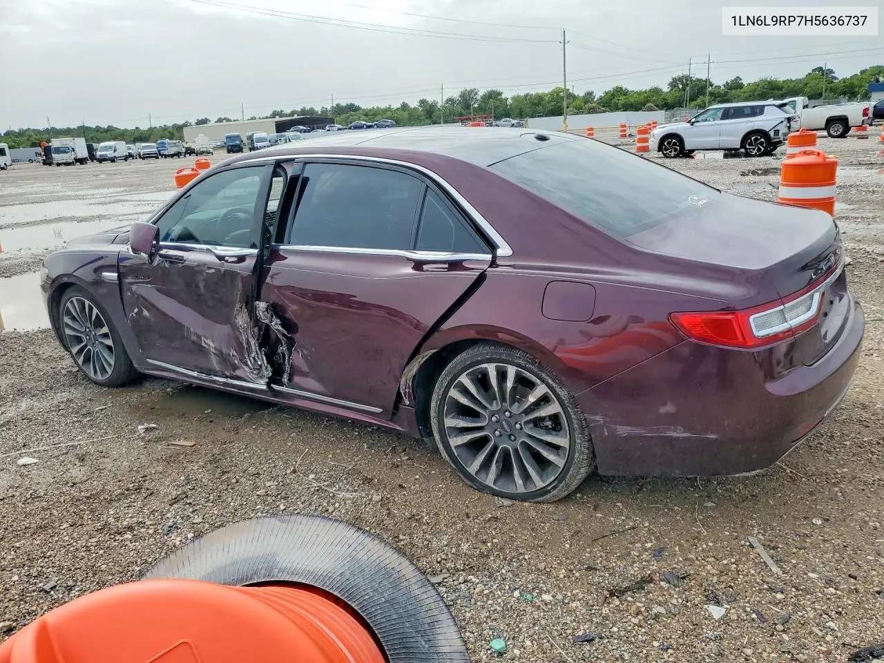 2017 Lincoln Continental Reserve VIN: 1LN6L9RP7H5636737 Lot: 60756516