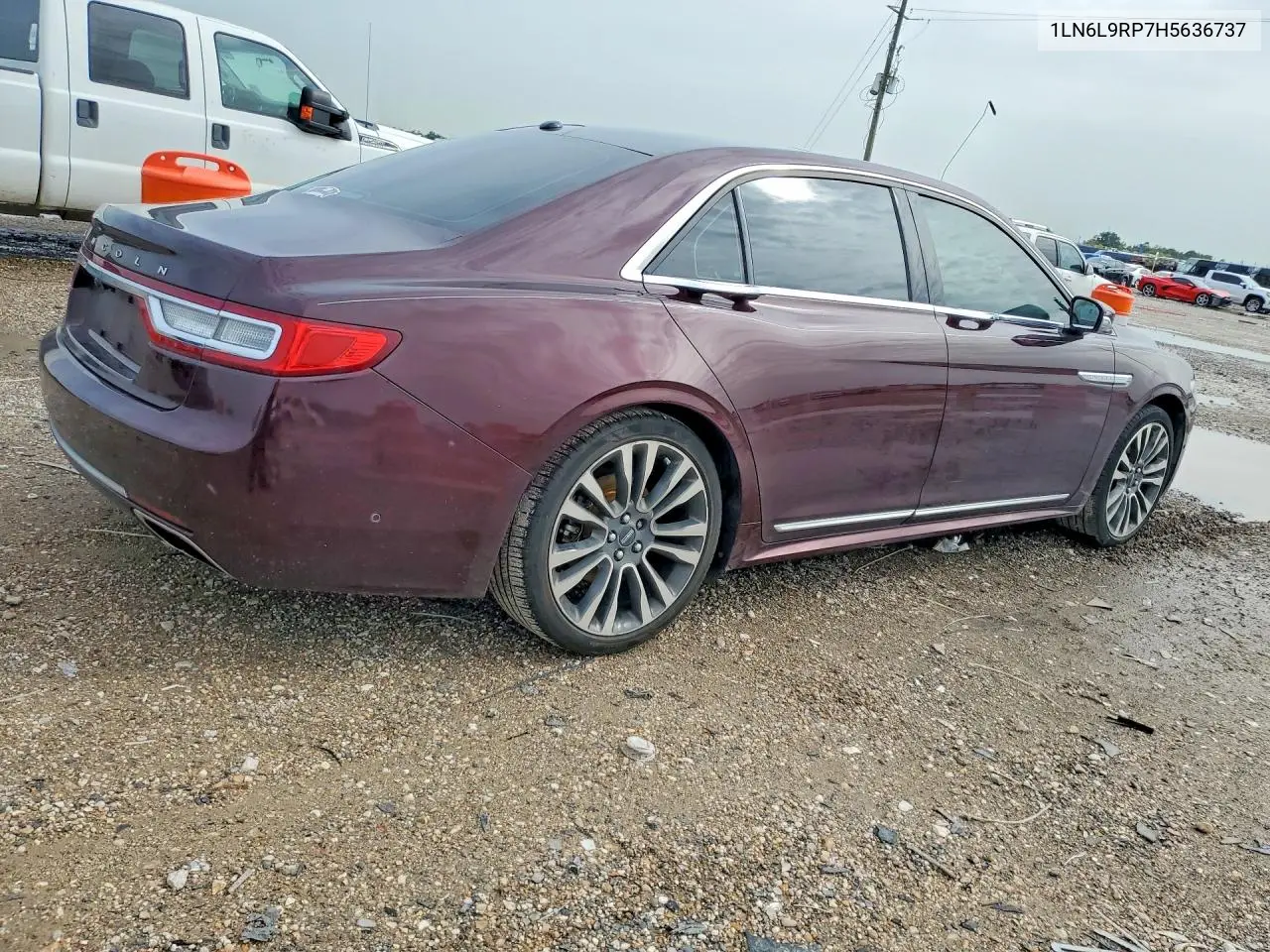 2017 Lincoln Continental Reserve VIN: 1LN6L9RP7H5636737 Lot: 60756516