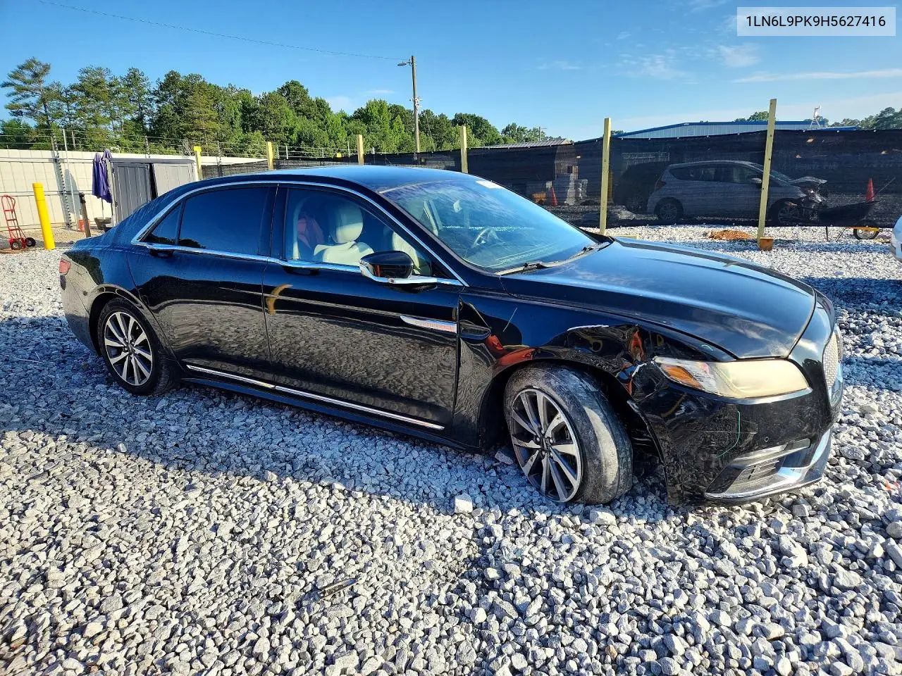 2017 Lincoln Continental Premiere VIN: 1LN6L9PK9H5627416 Lot: 60763786