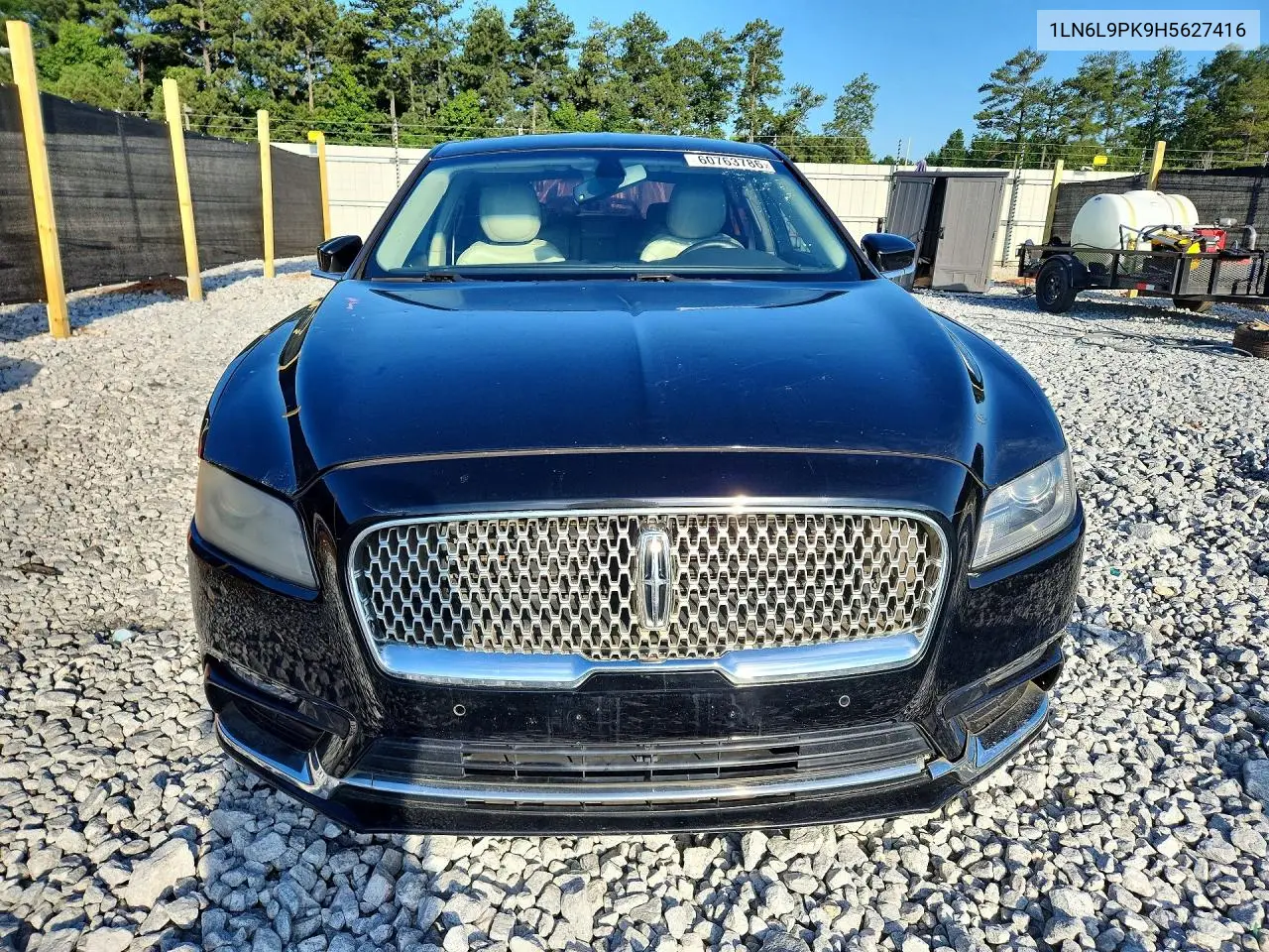2017 Lincoln Continental Premiere VIN: 1LN6L9PK9H5627416 Lot: 60763786
