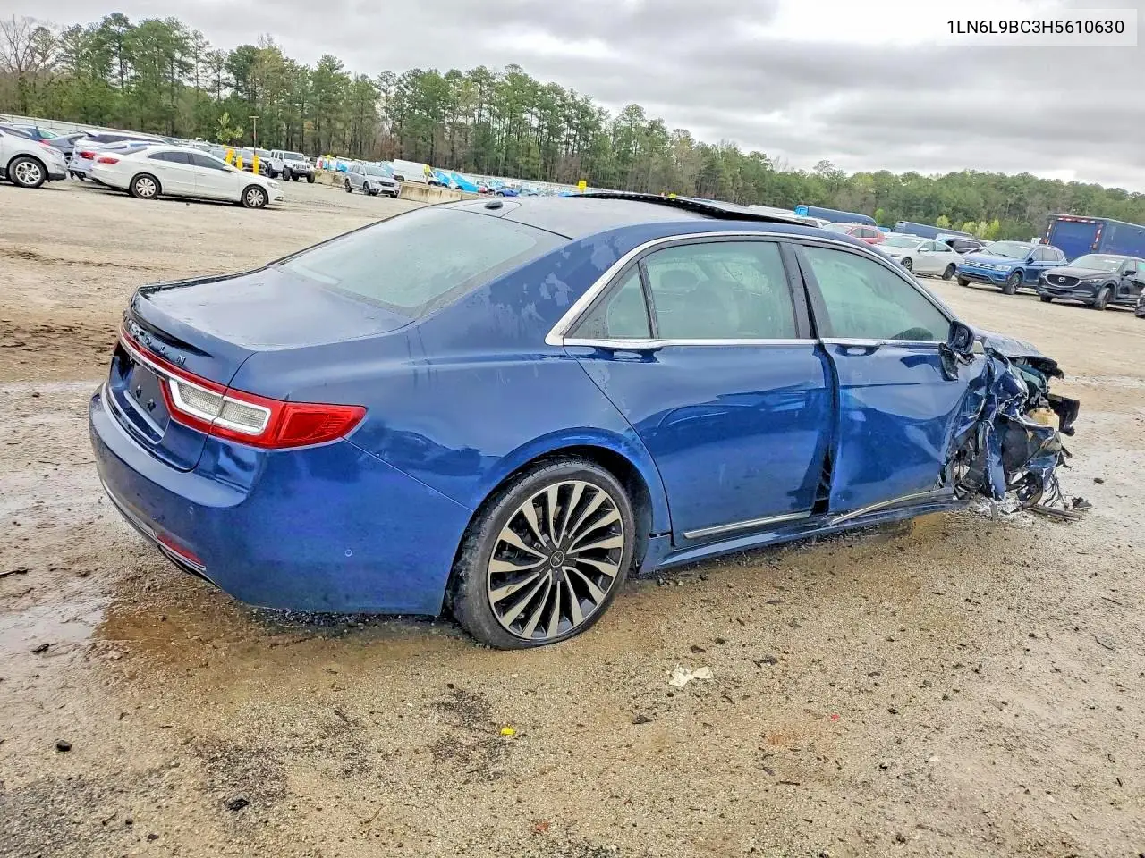 2017 Lincoln Continental Black Label VIN: 1LN6L9BC3H5610630 Lot: 61695656