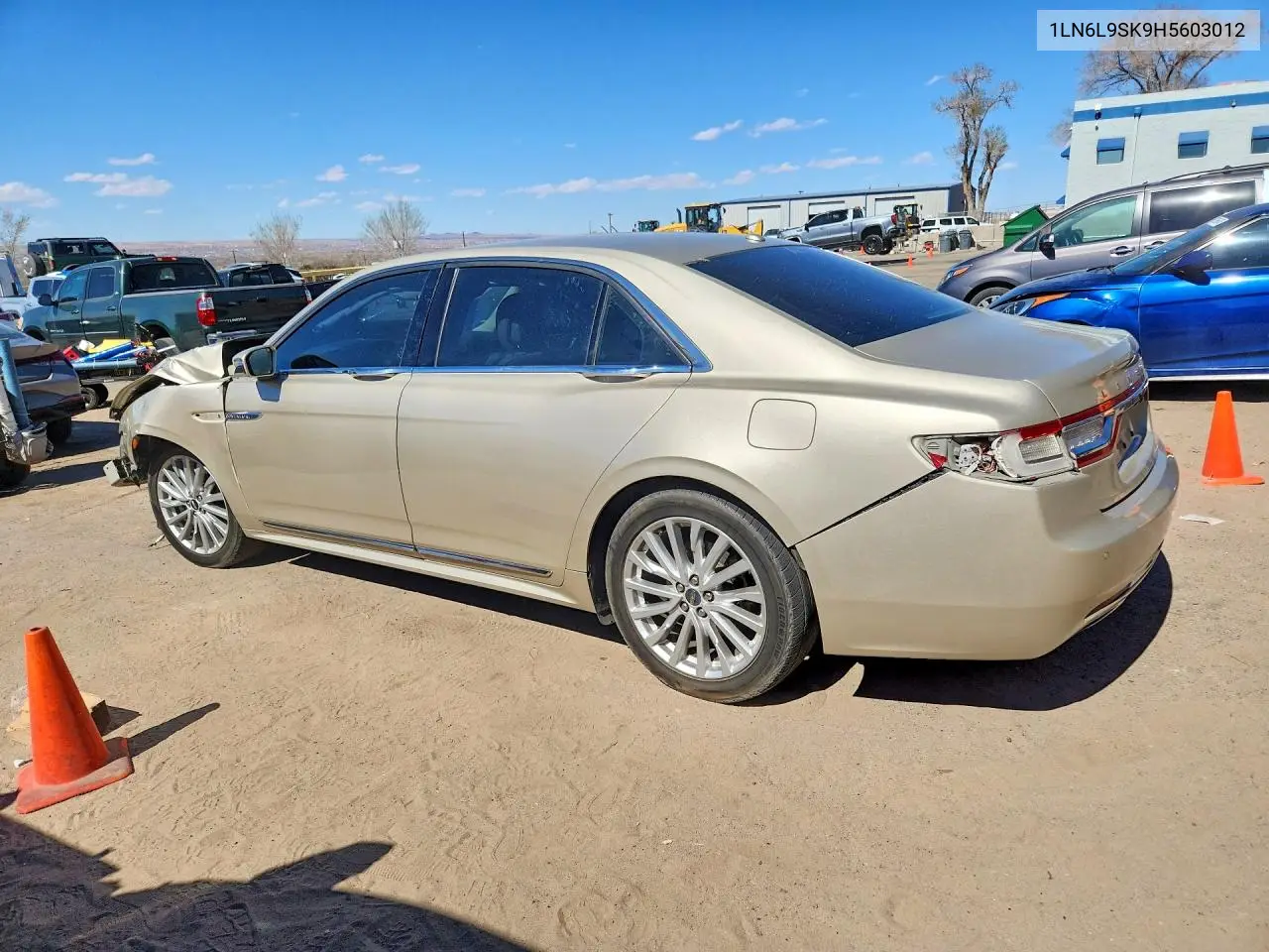 2017 Lincoln Continental Select VIN: 1LN6L9SK9H5603012 Lot: 79585865