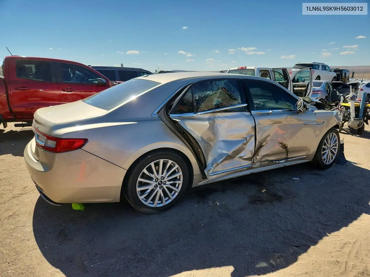 2017 Lincoln Continental Select VIN: 1LN6L9SK9H5603012 Lot: 79585865