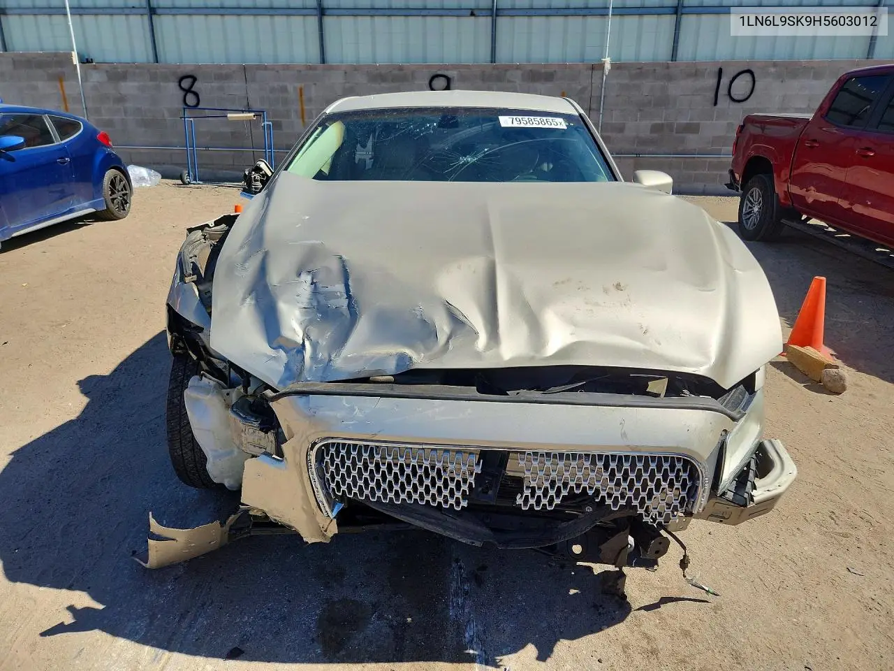 2017 Lincoln Continental Select VIN: 1LN6L9SK9H5603012 Lot: 79585865