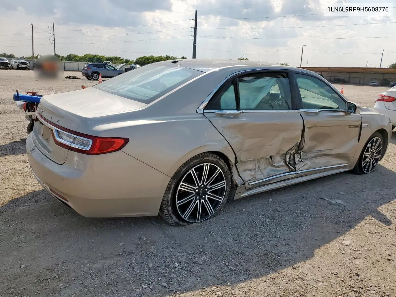 2017 Lincoln Continental Reserve VIN: 1LN6L9RP9H5608776 Lot: 80758535