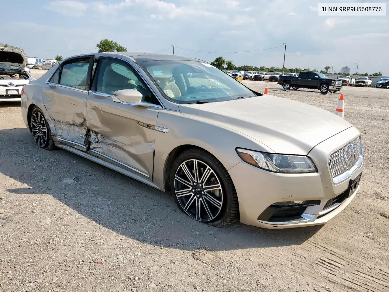 2017 Lincoln Continental Reserve VIN: 1LN6L9RP9H5608776 Lot: 80758535