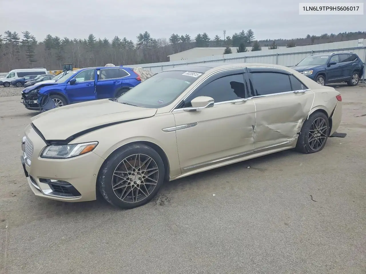 2017 Lincoln Continental Select VIN: 1LN6L9TP9H5606017 Lot: 98209515