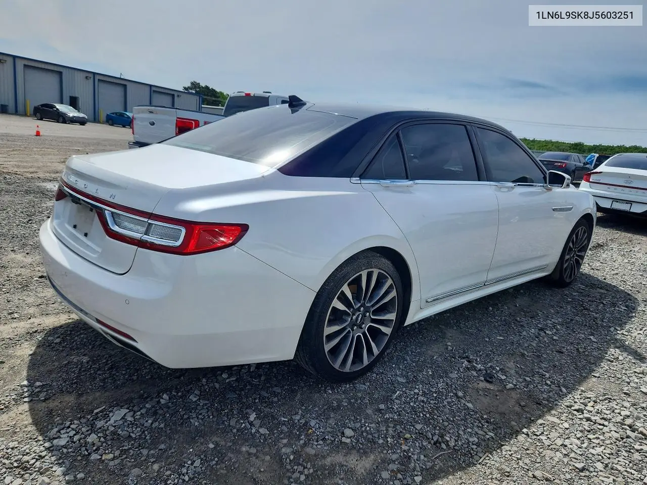 2018 Lincoln Continental Select VIN: 1LN6L9SK8J5603251 Lot: 53061586