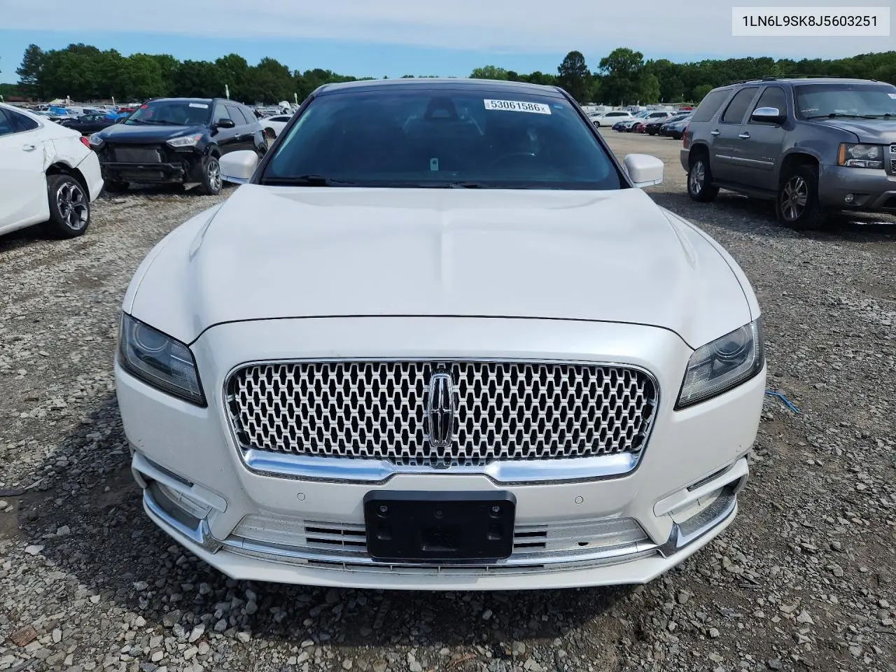 2018 Lincoln Continental Select VIN: 1LN6L9SK8J5603251 Lot: 53061586