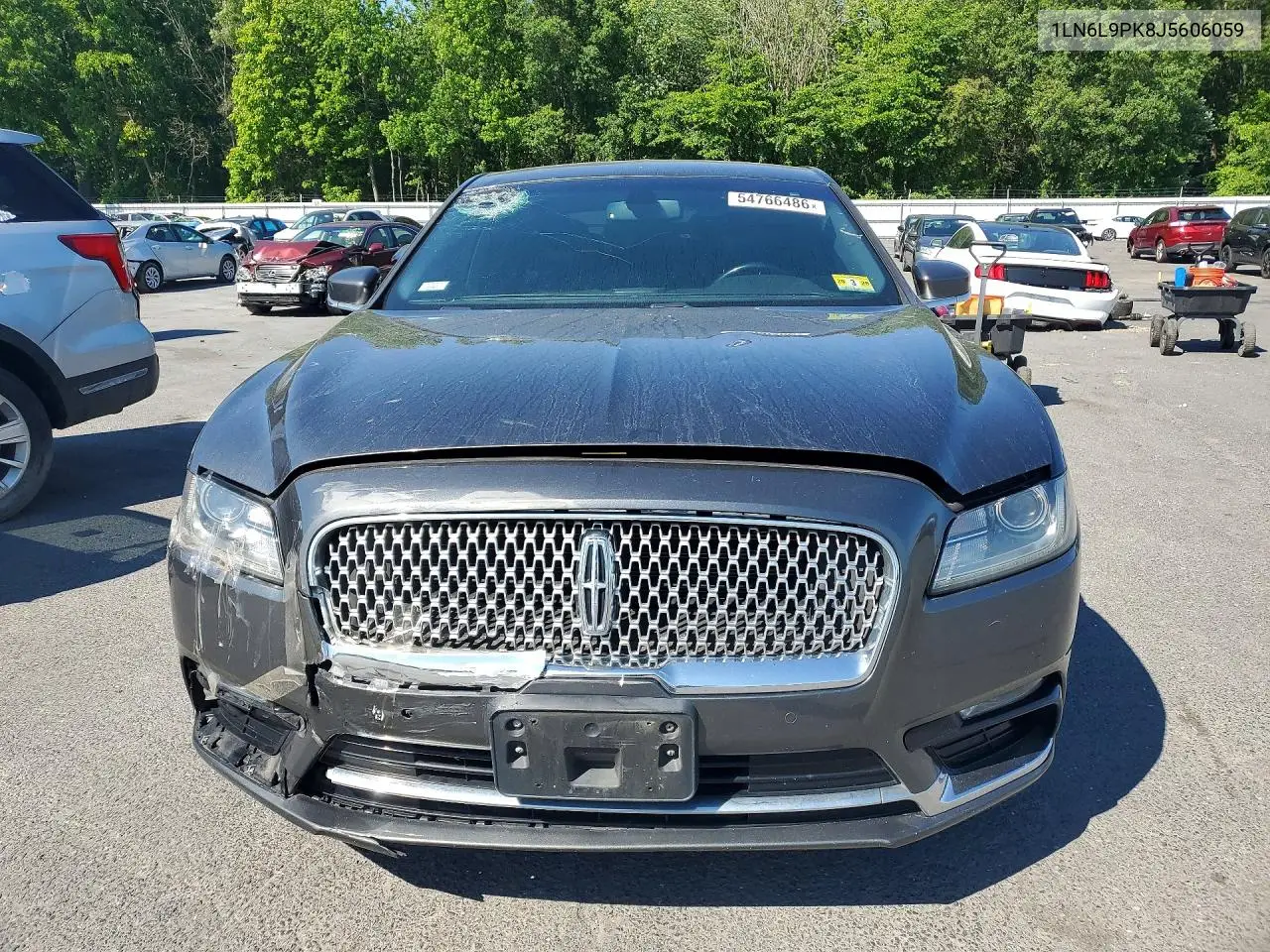 2018 Lincoln Continental Premiere VIN: 1LN6L9PK8J5606059 Lot: 54766486