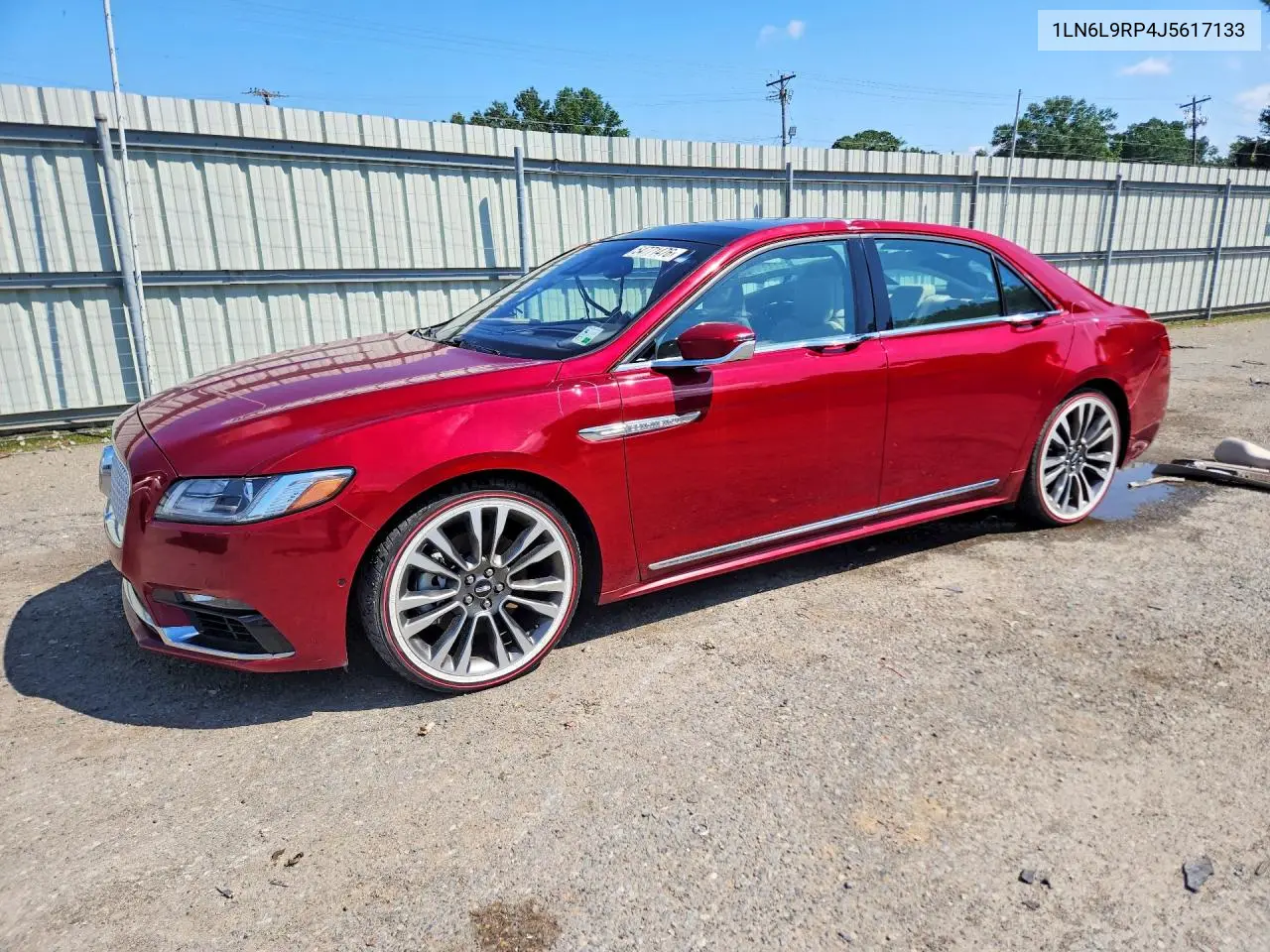 2018 Lincoln Continental Reserve VIN: 1LN6L9RP4J5617133 Lot: 54771476