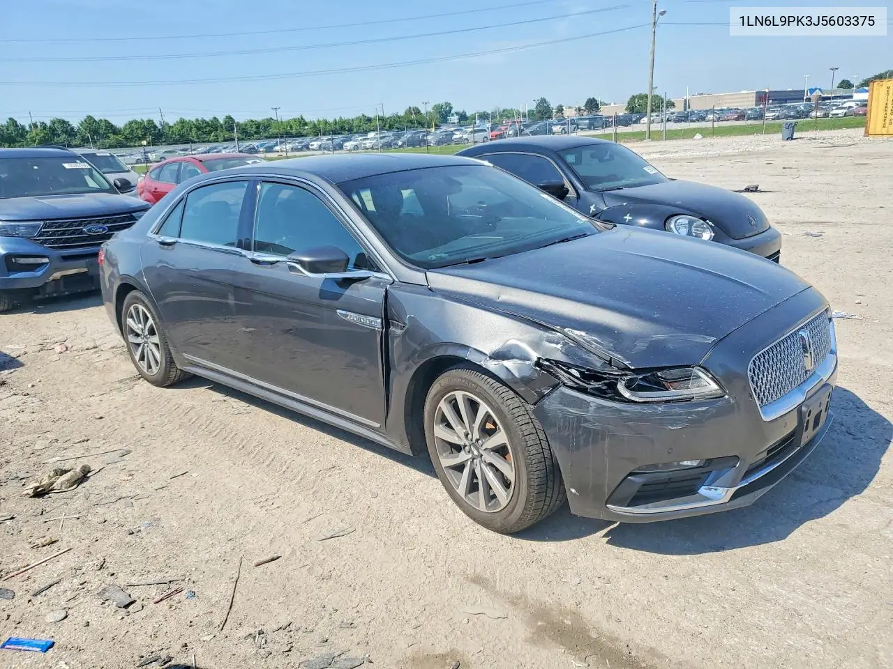 2018 Lincoln Continental Premiere VIN: 1LN6L9PK3J5603375 Lot: 55785376