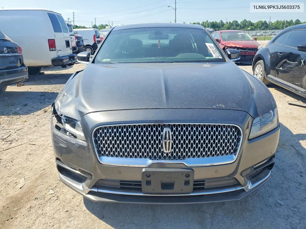 2018 Lincoln Continental Premiere VIN: 1LN6L9PK3J5603375 Lot: 55785376