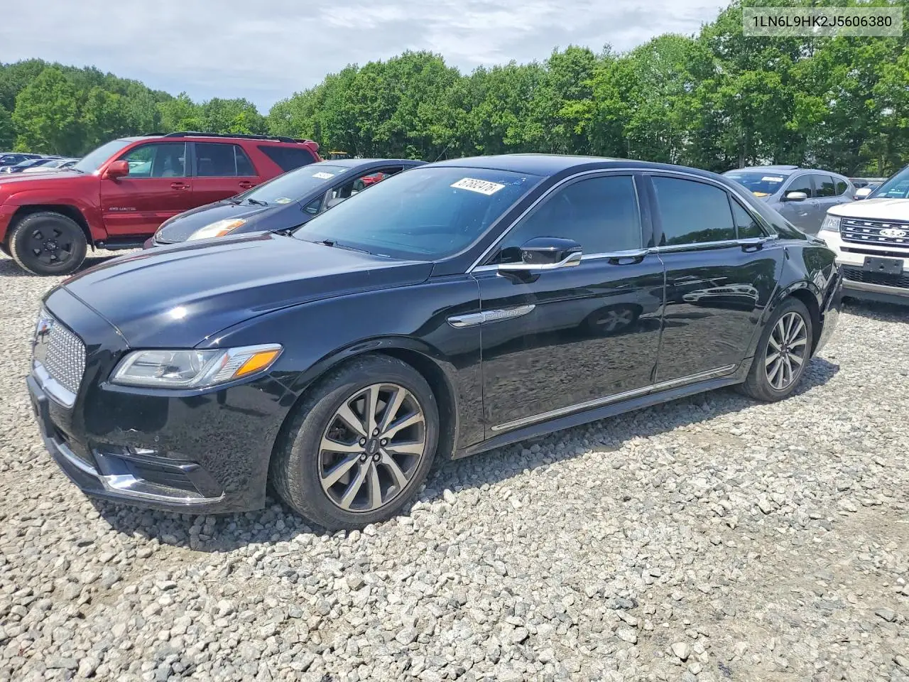 2018 Lincoln Continental VIN: 1LN6L9HK2J5606380 Lot: 57682476