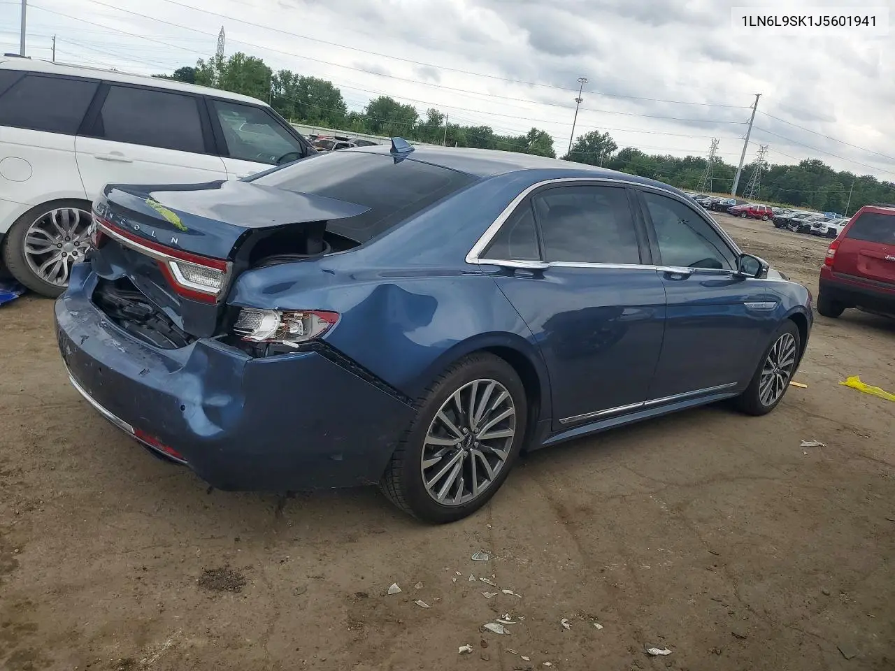2018 Lincoln Continental Select VIN: 1LN6L9SK1J5601941 Lot: 58224836