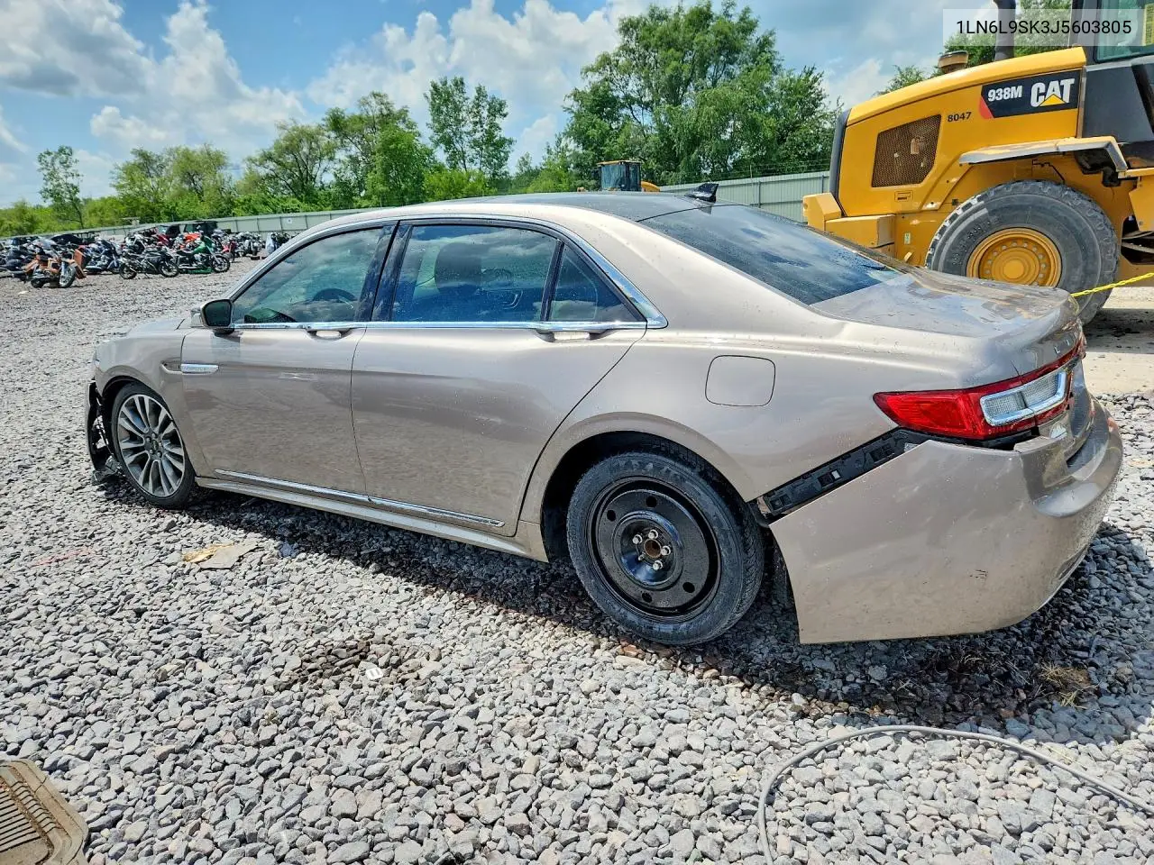 2018 Lincoln Continental Select VIN: 1LN6L9SK3J5603805 Lot: 59306856