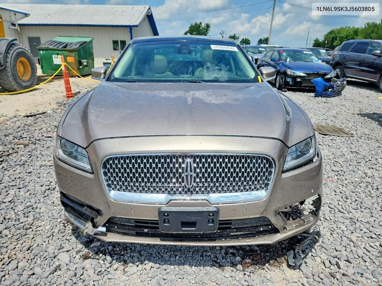2018 Lincoln Continental Select VIN: 1LN6L9SK3J5603805 Lot: 59306856