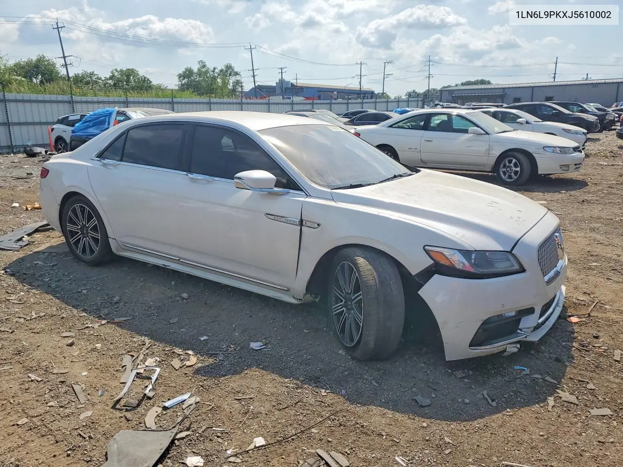 2018 Lincoln Continental Premiere VIN: 1LN6L9PKXJ5610002 Lot: 61068726