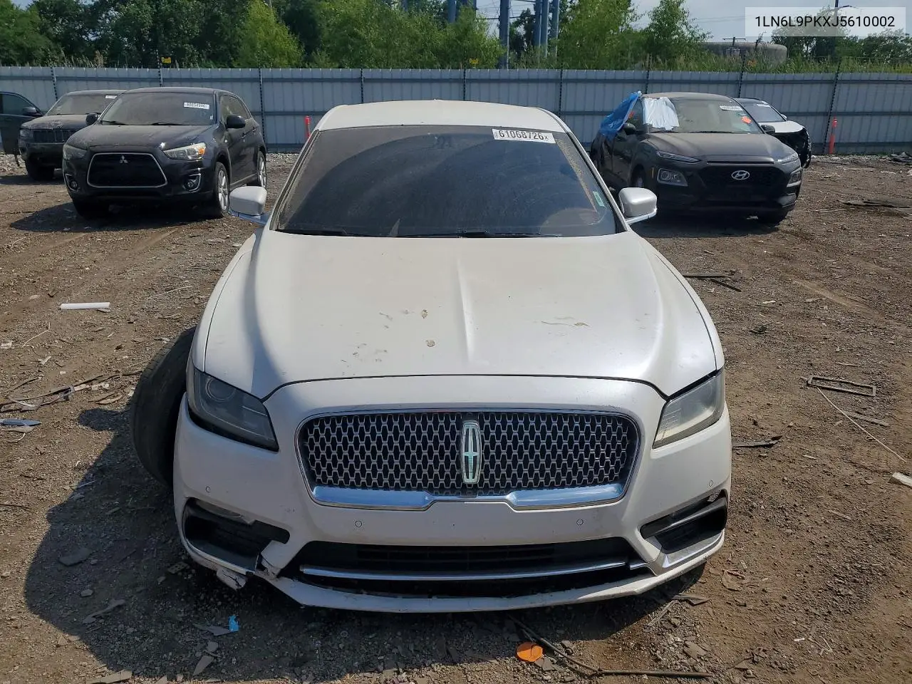 2018 Lincoln Continental Premiere VIN: 1LN6L9PKXJ5610002 Lot: 61068726