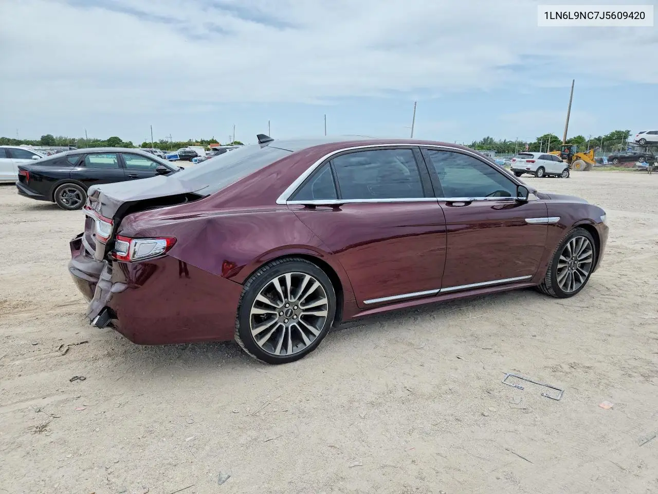 2018 Lincoln Continental Reserve VIN: 1LN6L9NC7J5609420 Lot: 61383446