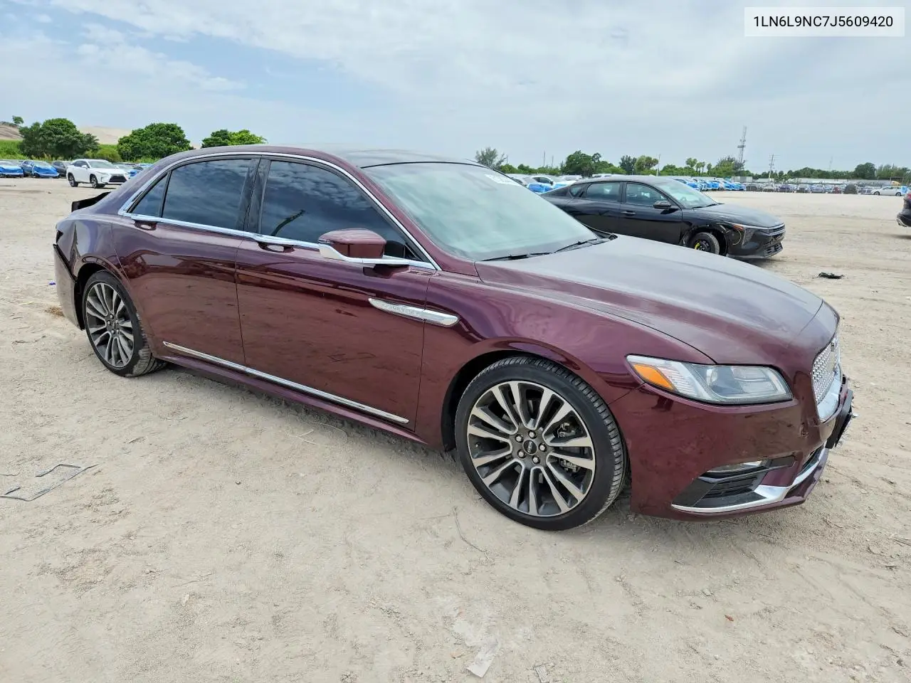 2018 Lincoln Continental Reserve VIN: 1LN6L9NC7J5609420 Lot: 61383446