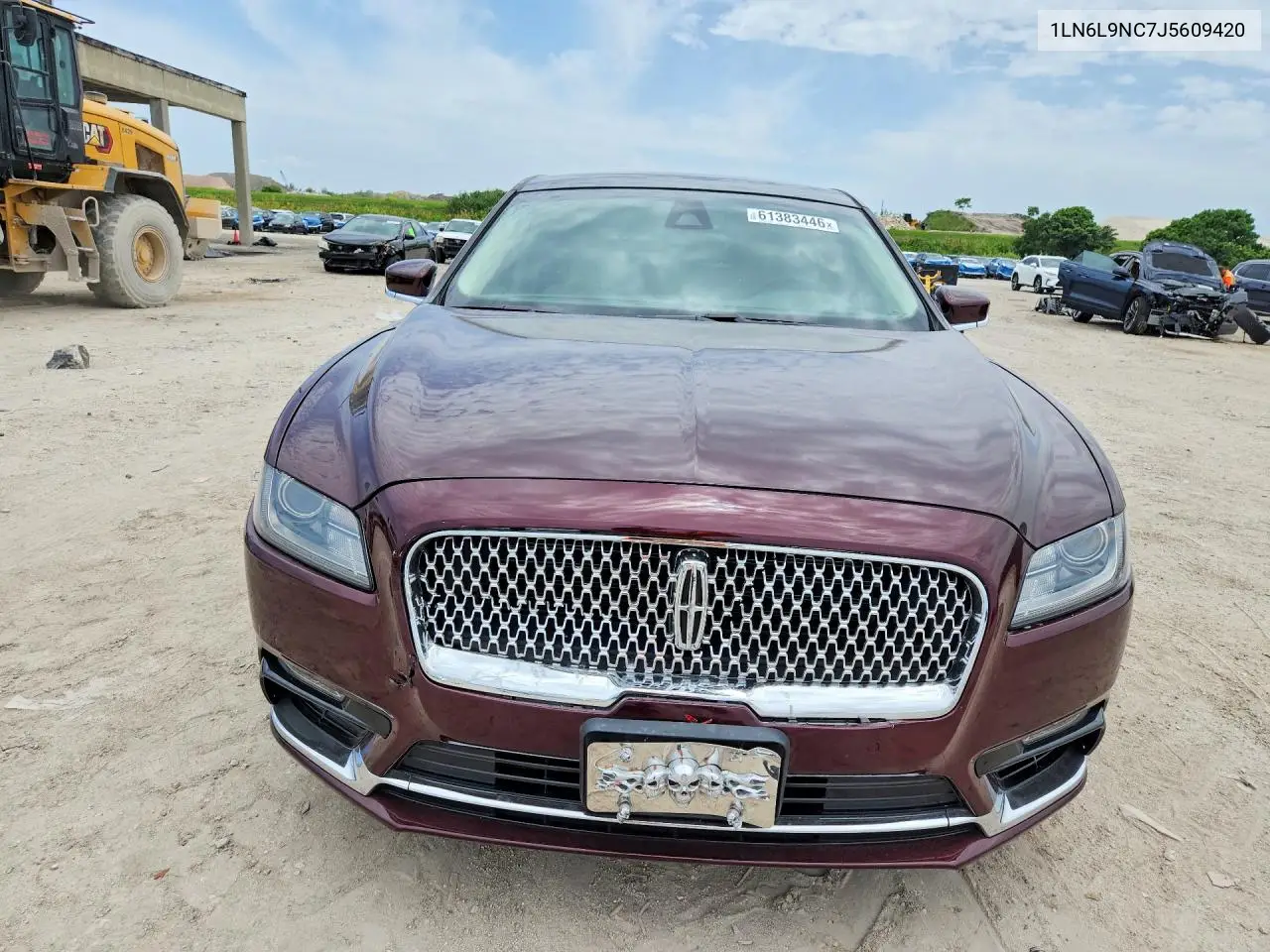 2018 Lincoln Continental Reserve VIN: 1LN6L9NC7J5609420 Lot: 61383446