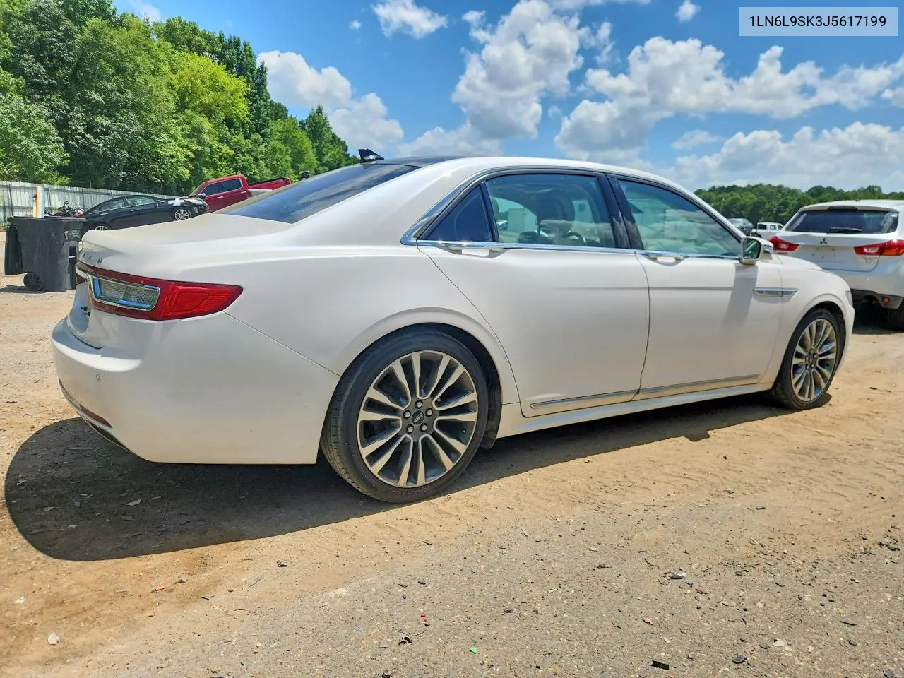 2018 Lincoln Continental Select VIN: 1LN6L9SK3J5617199 Lot: 85770245