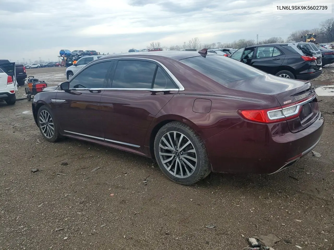 2019 Lincoln Continental Select VIN: 1LN6L9SK9K5602739 Lot: 48331696