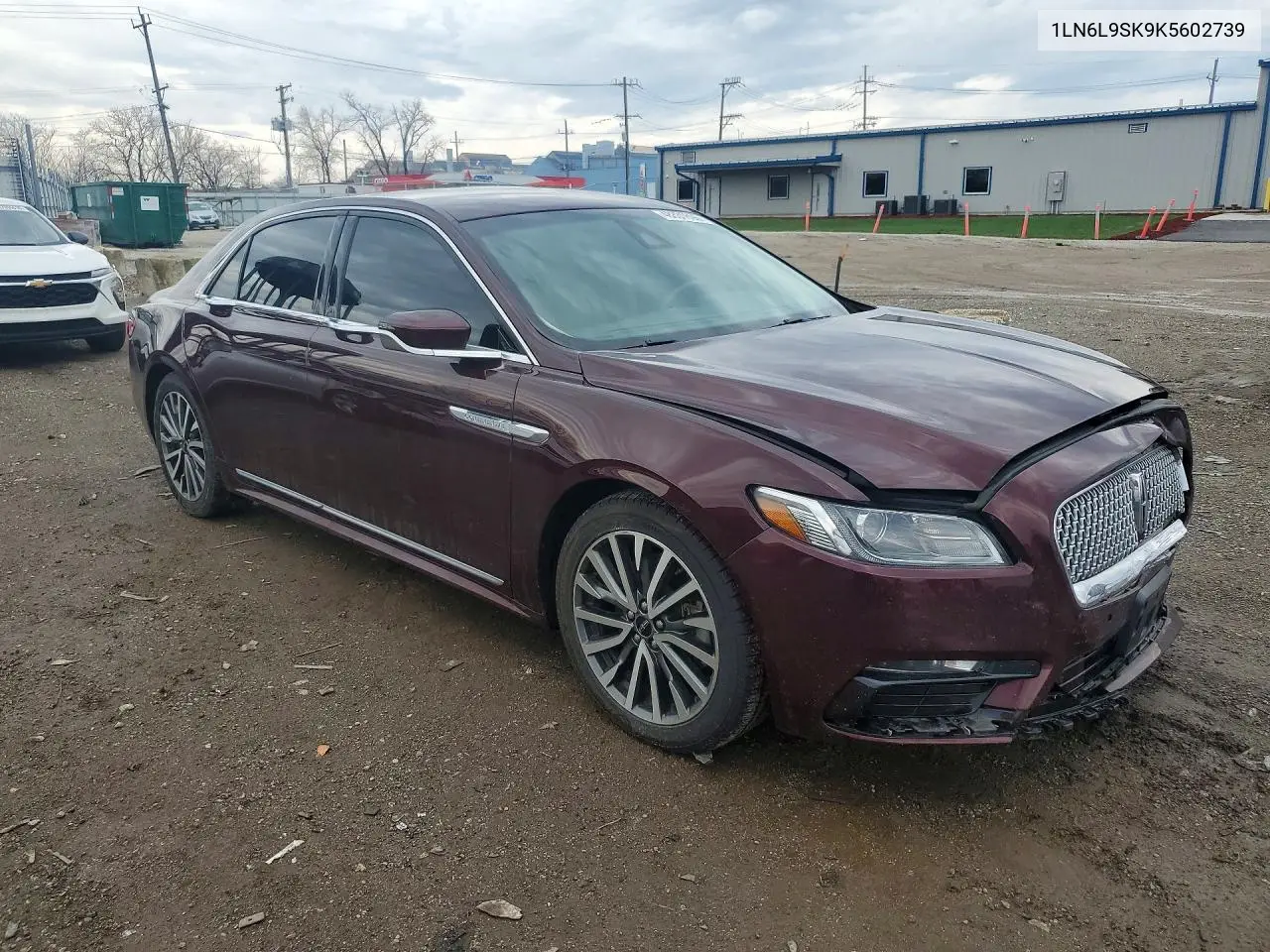 2019 Lincoln Continental Select VIN: 1LN6L9SK9K5602739 Lot: 48331696
